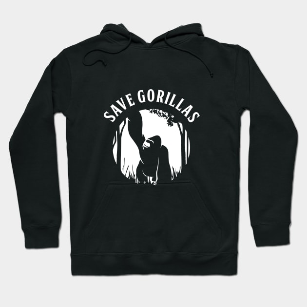 Gorilla Hoodie by S_Art Design